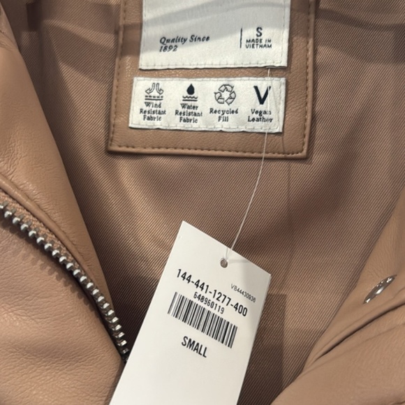 Abercrombie & Fitch Vegan Leather Vest - Picture 3 of 3